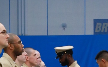 6th Week (Khaki) Inspection at Officer Training Command Newport - Class 05‐25