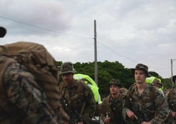 III MIG Marines conduct Battlesight Zero Range and Hike