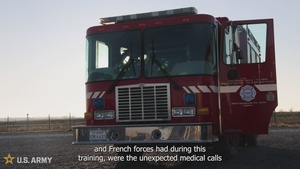French Led Medical Training with the U.S. Army 1019th Engineer Det. Firefighters
