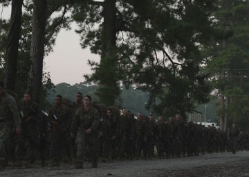 Marine Combat Training Battalion, School of Infantry – East implements ground fighting