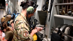 445th AE Airmen refine their skills during cross-country flight