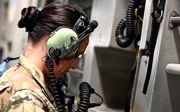 445th AE Airmen refine their skills during cross-country flight