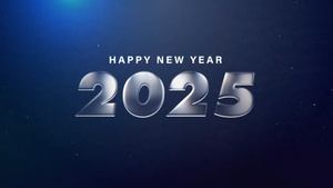2025 Happy New Year - social media video