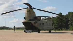 JRTC 24-11 Chinook preflight inspections