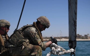 Trident Pier Temporarily Anchored