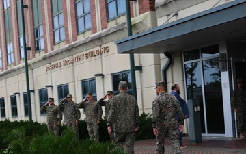 Brazilian marines visit U.S. Marine Corps Forces, South for Operational Naval Infantry Committee