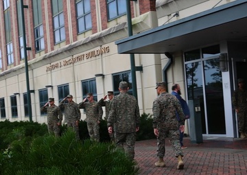Brazilian marines visit U.S. Marine Corps Forces, South for Operational Naval Infantry Committee