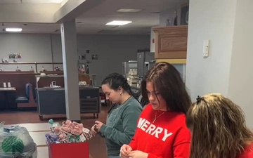 Wing Members Spreads Holiday Cheer With Food and Gift Donations