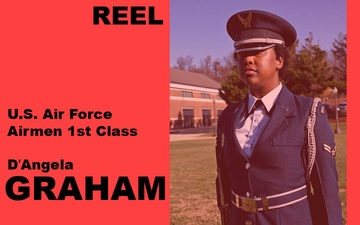 U.S. Air Force Airman 1st Class D'Angela Graham - Hometown News (Reel)