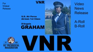 U.S. Air Force Airman 1st Class D'Angela Graham - Hometown News (VNR)