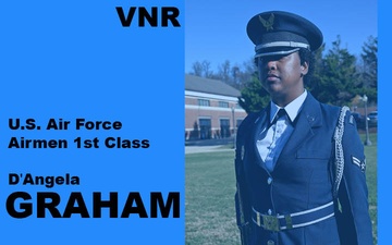 U.S. Air Force Airman 1st Class D'Angela Graham - Hometown News (VNR)