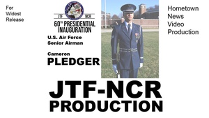 U.S. Air Force Senior Airman Cameron Pledger - Hometown News (JTF-NCR Reel)