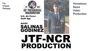 U.S. Air Force Staff Sgt. Adolfo Salinas Godinez - Hometown News (JTF-NCR Reel)