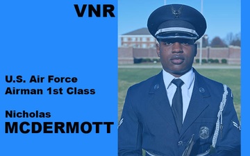 U.S. Air Force Airman 1st Class Nicholas McDermott - Hometown News (VNR)