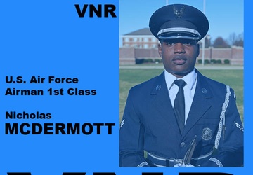 U.S. Air Force Airman 1st Class Nicholas McDermott - Hometown News (VNR)