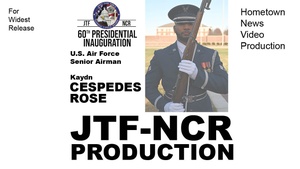U.S. Air Force Senior Airman Rose, Kaydn Cespedes Rose - Hometown News (JTF-NCR Reel)