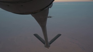 KC-135 refuels F-15E Strike Eagles over USCENTCOM AOR (stringer)