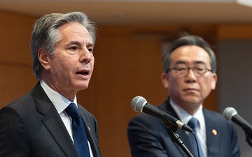 Secretary Blinken holds a joint press availability with Republic of Korea Foreign Minister Cho Tae-yul in Seoul — opening remarks