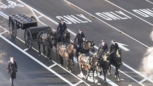 President Jimmy Carter State Funeral Procession