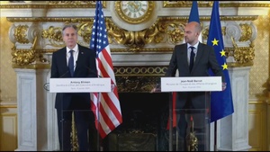 Secretary of State Antony J. Blinken joint press availability with French Foreign Minister Jean-Noël Barrot