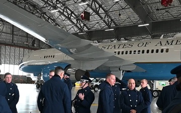 Joint Base Andrews supports rehearsal for State Funeral of former President Jimmy Carter