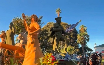 Army Participates in 2025 tournament of Roses Parade