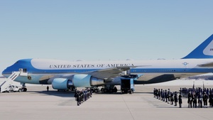 President Jimmy Carter State Funeral Departure Ceremony