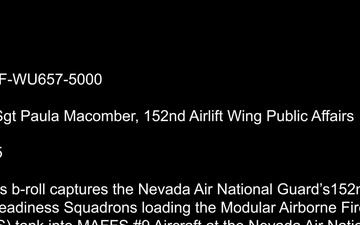 Nevada Air National Guard’s 152nd Airlift Wing Activated for Firefighting to assist in the greater Los Angeles area