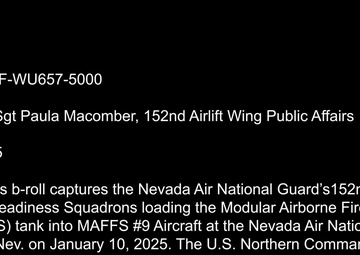 Nevada Air National Guard’s 152nd Airlift Wing Activated for Firefighting to assist in the greater Los Angeles area