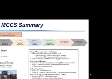 Recording: AFGSC Missile Community Cancer Study Public Town Hall - 6 June 2024