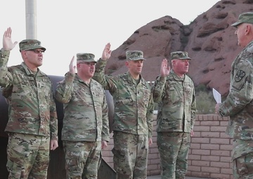 Arizona Sergeants Major Extend Their Service