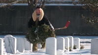 Wreaths Out at Arlington National Cemetery 2025