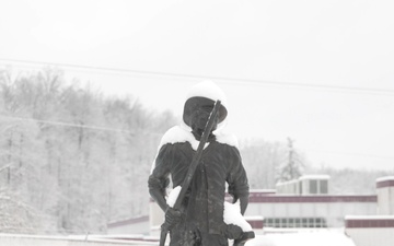 Clearing Snow at Charlie West