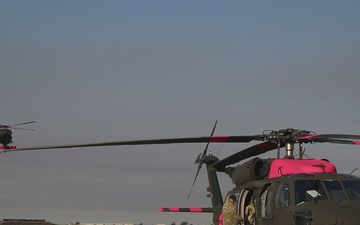 Camarillo Airport 40th Combat Aviation Brigade and Cal Fire B-Roll