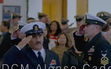 CMDCM Alonso Cadena Retirement Ceremony