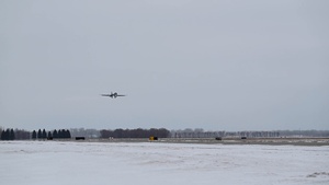 4th B-1B Lancer Arrives at Grand Forks AFB