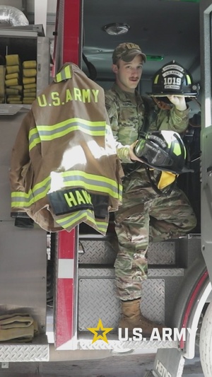 Firefighters Honor the U.S. Army's 250th Birthday