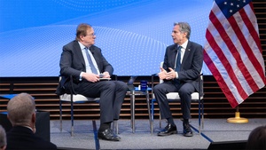 Secretary of State Antony J. Blinken remarks on the Middle East at the Atlantic Council