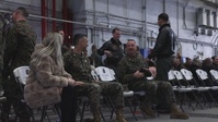 VMGR-252 Change of command ceremony