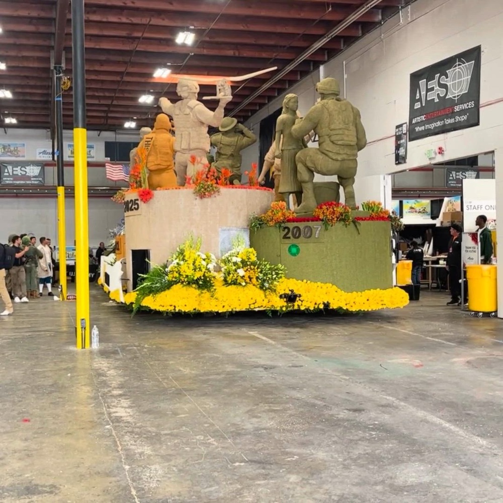 DVIDS - Video - U.S. Army Tournament of Roses Parade Float