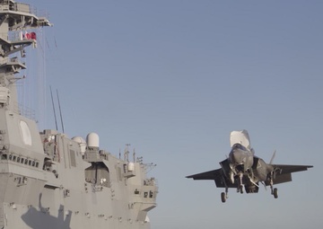 F-35 Pax ITF executes developmental test aboard JS Kaga