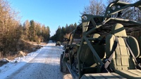 10th Mountain Division trains on Infantry Squad Vehicles during joint exercise Combined Resolve 25-1 B-Roll