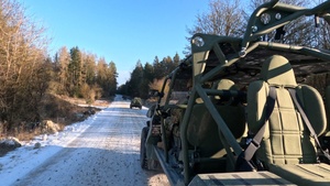 10th Mountain Division trains on Infantry Squad Vehicles during joint exercise Combined Resolve 25-1 B-Roll