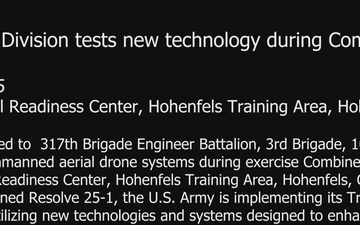 10th Mountain Division tests new technology during Combined Resolve 25-1