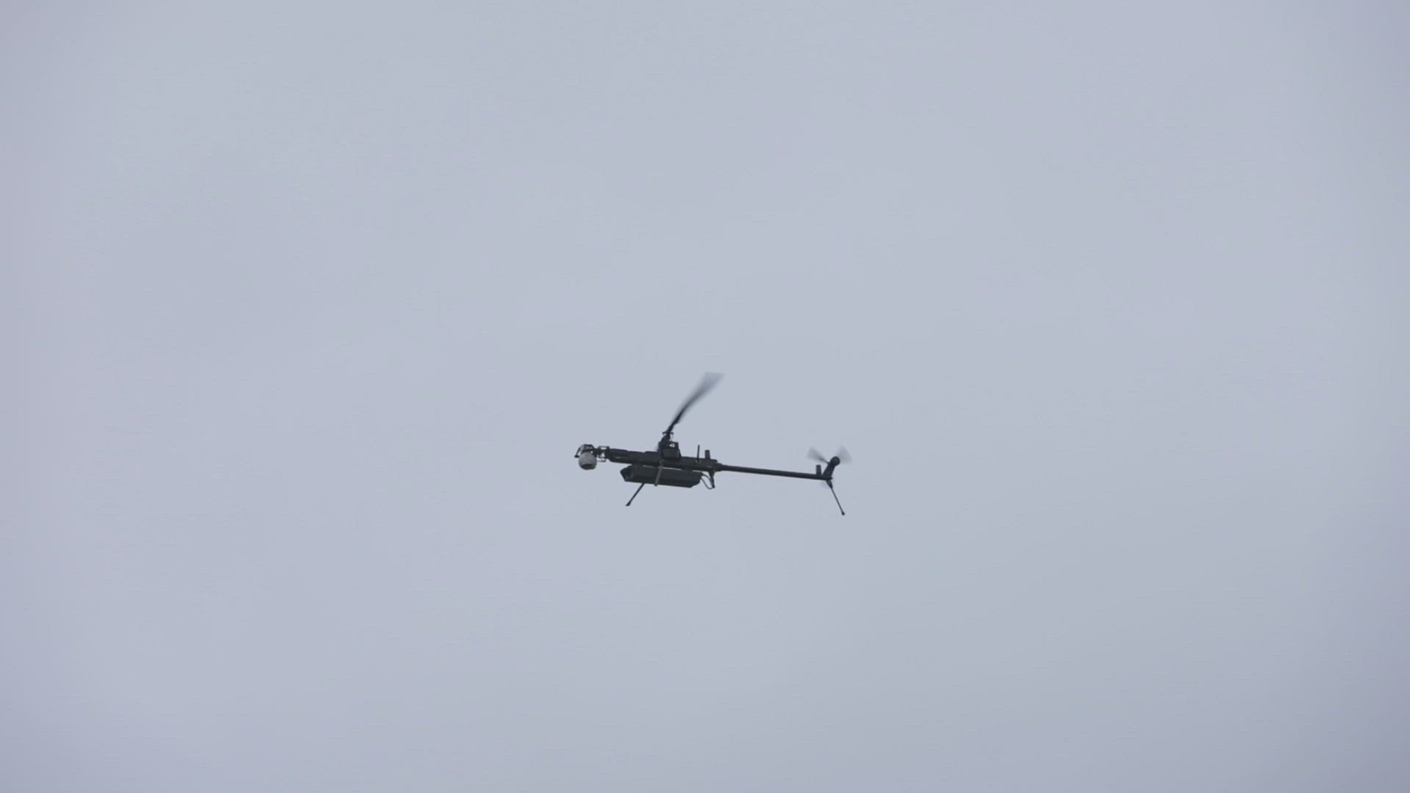 U.S. Soldiers assigned to 317th Brigade Engineer Battalion, 3rd Brigade, 10th Mountain Division test new unmanned aerial drone systems during exercise Combined Resolve 25-1 at the Joint Multinational Readiness Center, Hohenfels Training Area, Hohenfels, Germany, Jan. 15, 2025. <br /><br />During Combined Resolve 25-1, the U.S. Army is implementing its Transforming in Contact initiative, utilizing new technologies and systems designed to enhance its warfighting readiness and ability to respond to crisis or conflict. <br /><br />Intended to be operated from the company echelon, the Ghost-X and PDW C100D MRR systems provide high quality day and night video, extend network communication, and support rapid sensor-to-shooter targeting with organic indirect fires and loitering munitions.