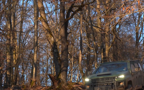 10th Mountain Division conducts capability testing on the Next Generation Tactical Vehicle-Hybrid during Combined Resolve
