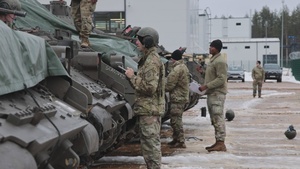 Daily Operations in Camp Reedo, Estonia