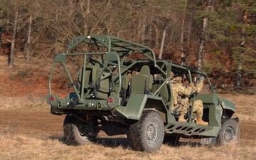 10th Mountain Division trains on Infantry Squad Vehicles during Combined Resolve