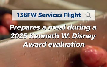 138FW Competes for 2025 Kennith W. Disney Award