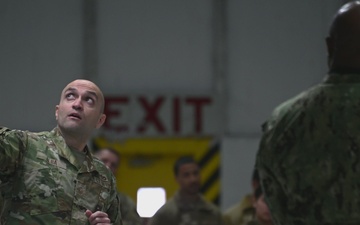 Joint Base Andrews conducts street cordon rehearsal for 60th Presidential Inauguration